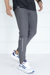 Turbo Revival Tech Running Men's Dryfit Trouser In Dark Grey