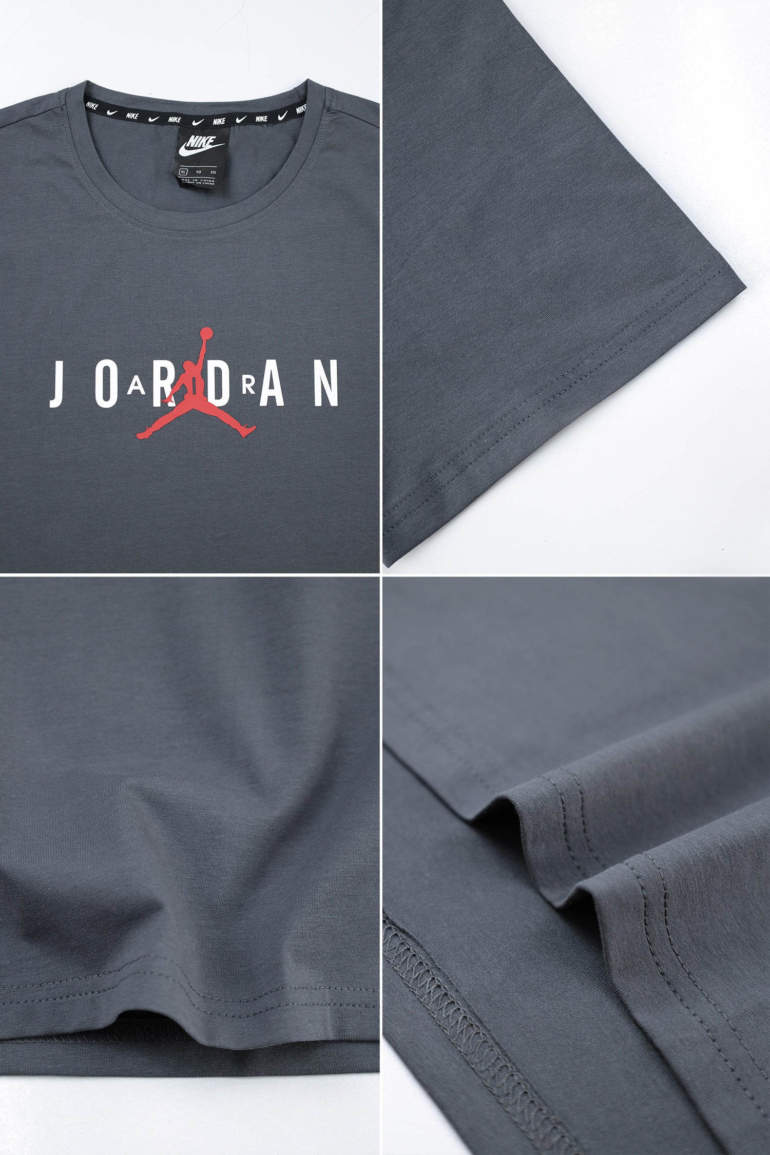 Jrdn Air Jumpman Stretch Round Neck T-Shirt