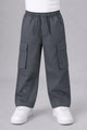 Turbo Baggy Fit Cargo Jeans For Boys
