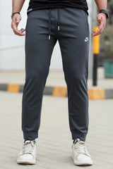 Nke Aplic Logo Men Branded Trouser In Dark Grey
