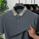 Turbo Plaid Pattern Collered Men's Polo T-Shirt