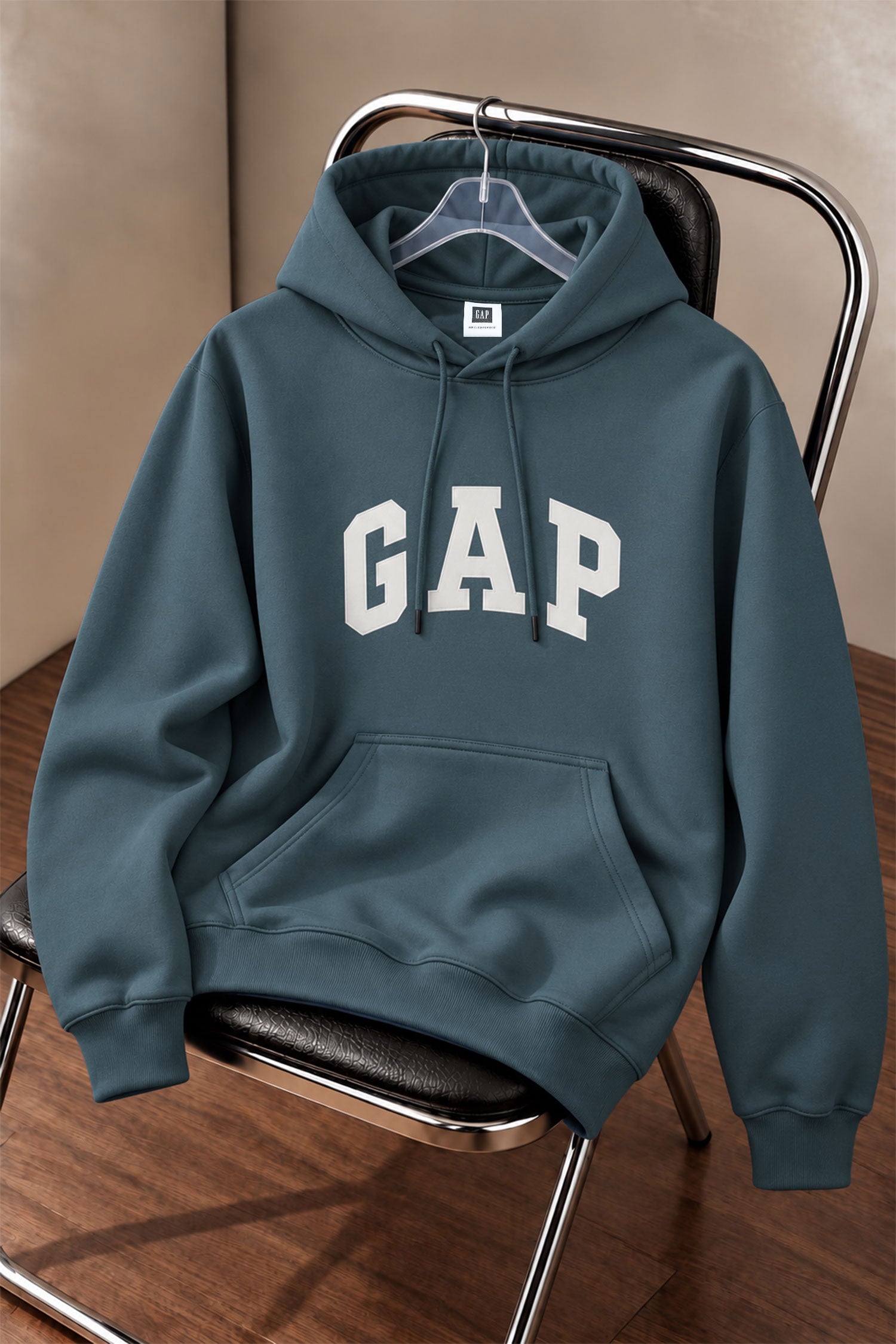 Gap Typically Arch Logo Men's Hoodie In Dark Grey