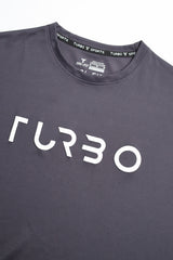 Turbo Front Slogan Oversize Quick-Dry Tracksuit