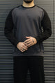 Turbo Raglan Sleeve Pullover Imported Round Neck Men's Sweatshirt