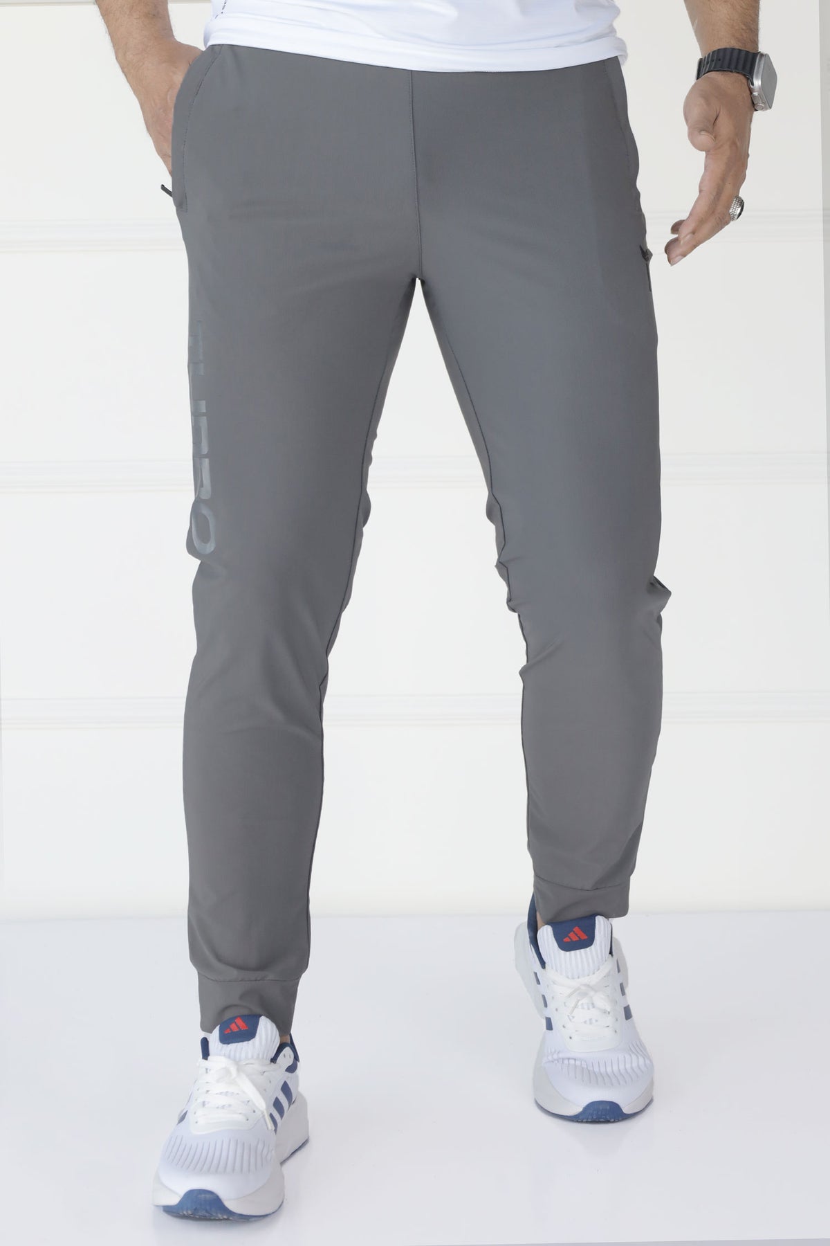 Turbo Relaxed Sport Training Men's Dryfit Trouser In Dark Grey