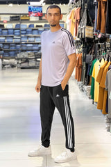 Adds Premium Tri-Line Quick-Dry Tracksuit