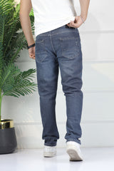 Turbo 'All-Day' Comfort-Flex Slim Fit Jeans In Dark Grey