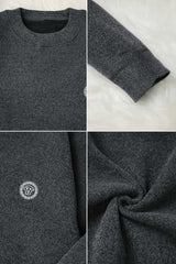 Levelwear Round Neck Imported Men's Sweatshirt
