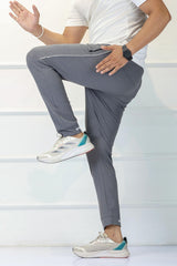 Turbo 'TRB Club' Side Striped Men's Dry-Fit Trouser