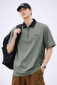 Turbo Dubilo Zipper Imp Silk Polo Shirt