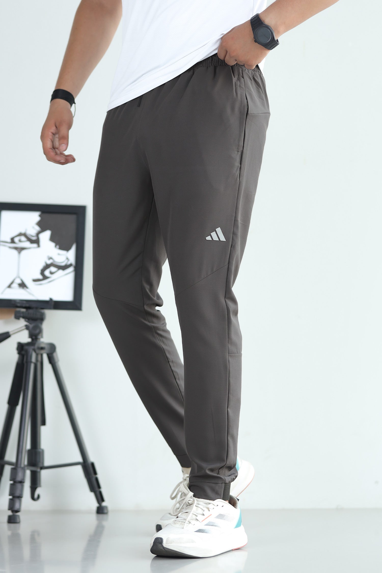 Adds Knitted Essential Micro Premium Sportswear Trouser