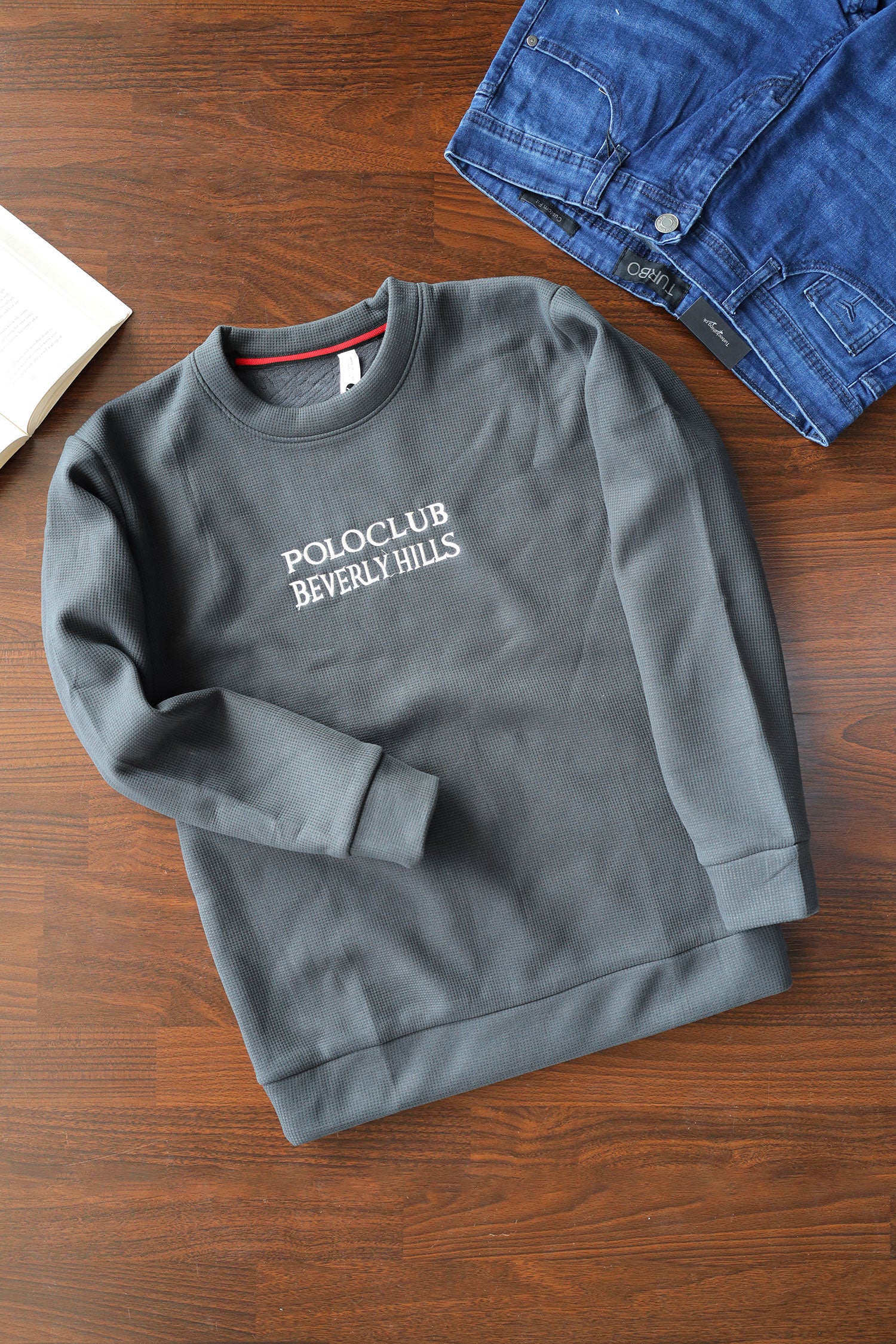 Polo Club Round Neck Imported Men's Sweatshirt