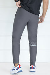 Turbo Revival Tech Running Men's Dryfit Trouser In Dark Grey