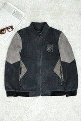 Crafted Contrast Tone Imported Men's Woolen Jacket