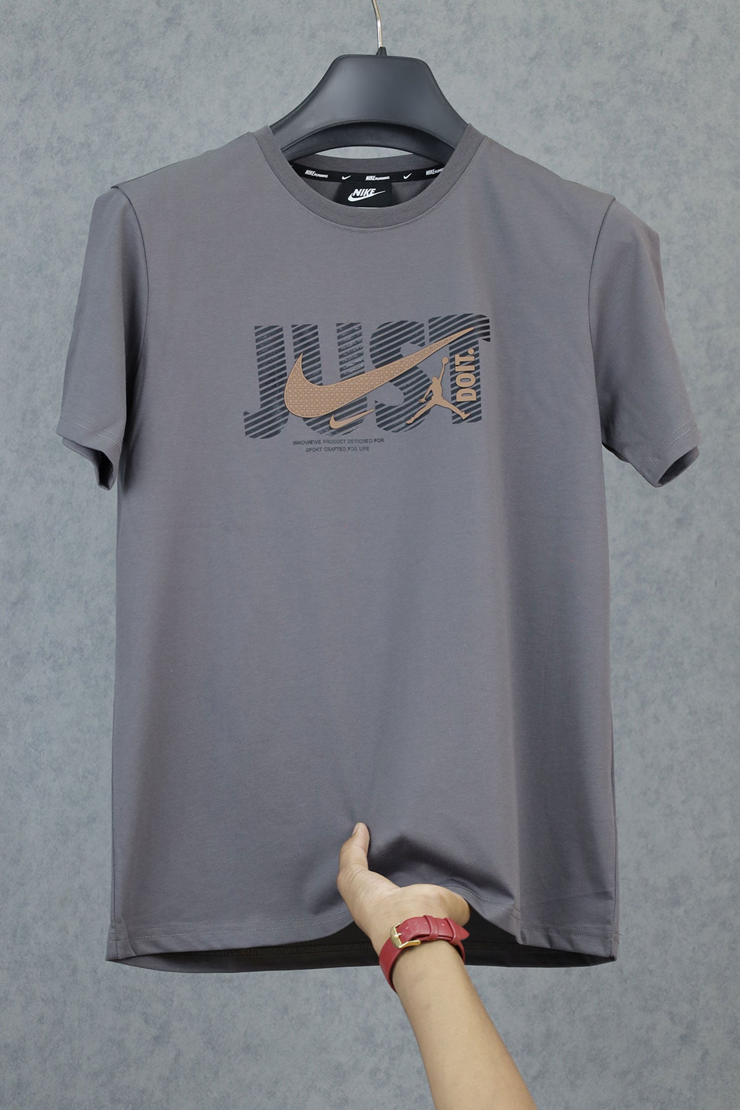 Nke x Jrdn Jst Do It Imported Round Neck T-Shirt