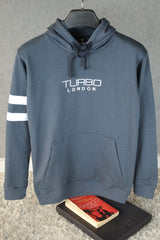 Turbo Elbow Panel Stripe Fleece Hoodie