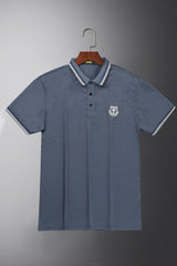 Turbo Embroidered Emblem Men's Polo Shirt