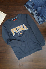 Pma Squad Graphic Crew Neck Full Sleeves Men's Sweatshirt