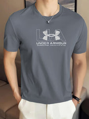Undr Armr Short Sleeve Shirt Imported Round Neck T-Shirt