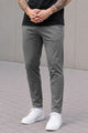 Turbo Sporty Style  Cross Plate Trouser In Dark Gray