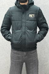 Mkt Removable Sleeves Imported Puffer Jacket