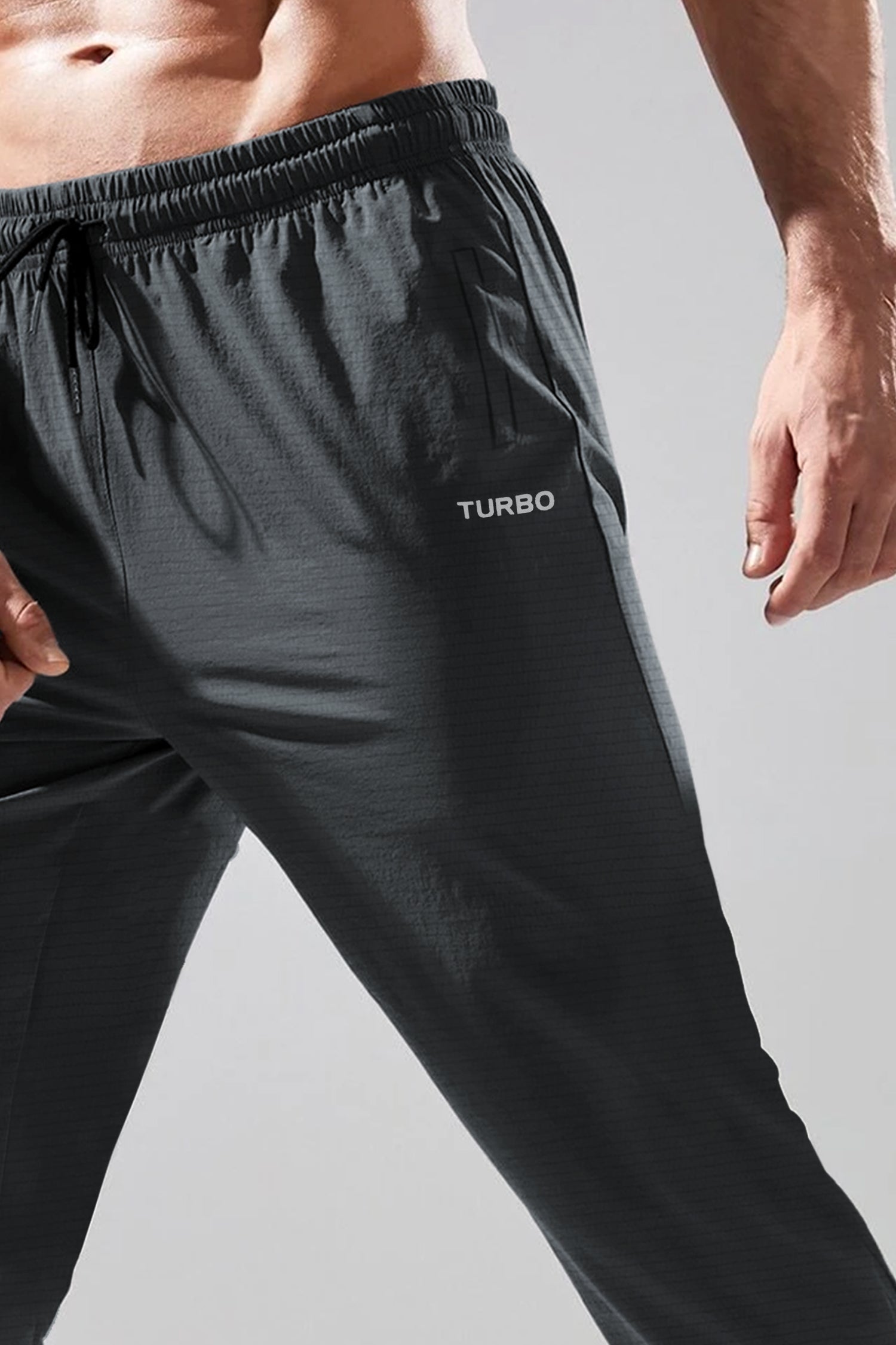 Turbo Siganture Elastic Dryfit Sportswear Trouser