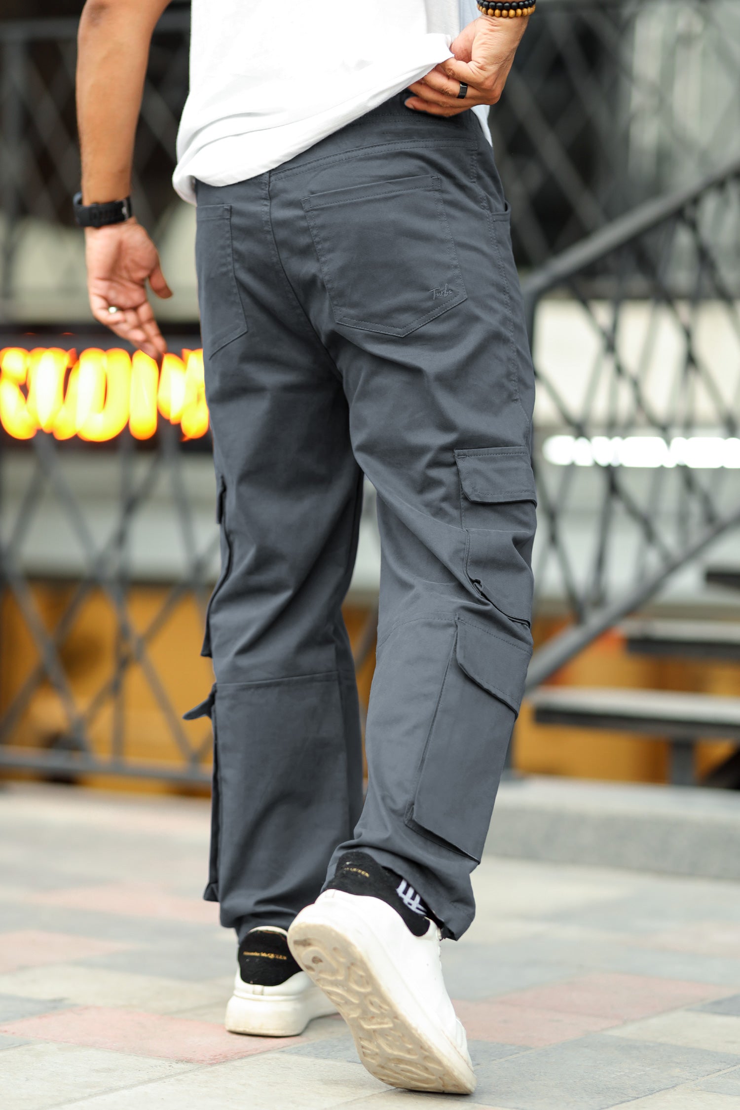 Turbo Pocket Style Imp Cotton Blend Cargo Trouser