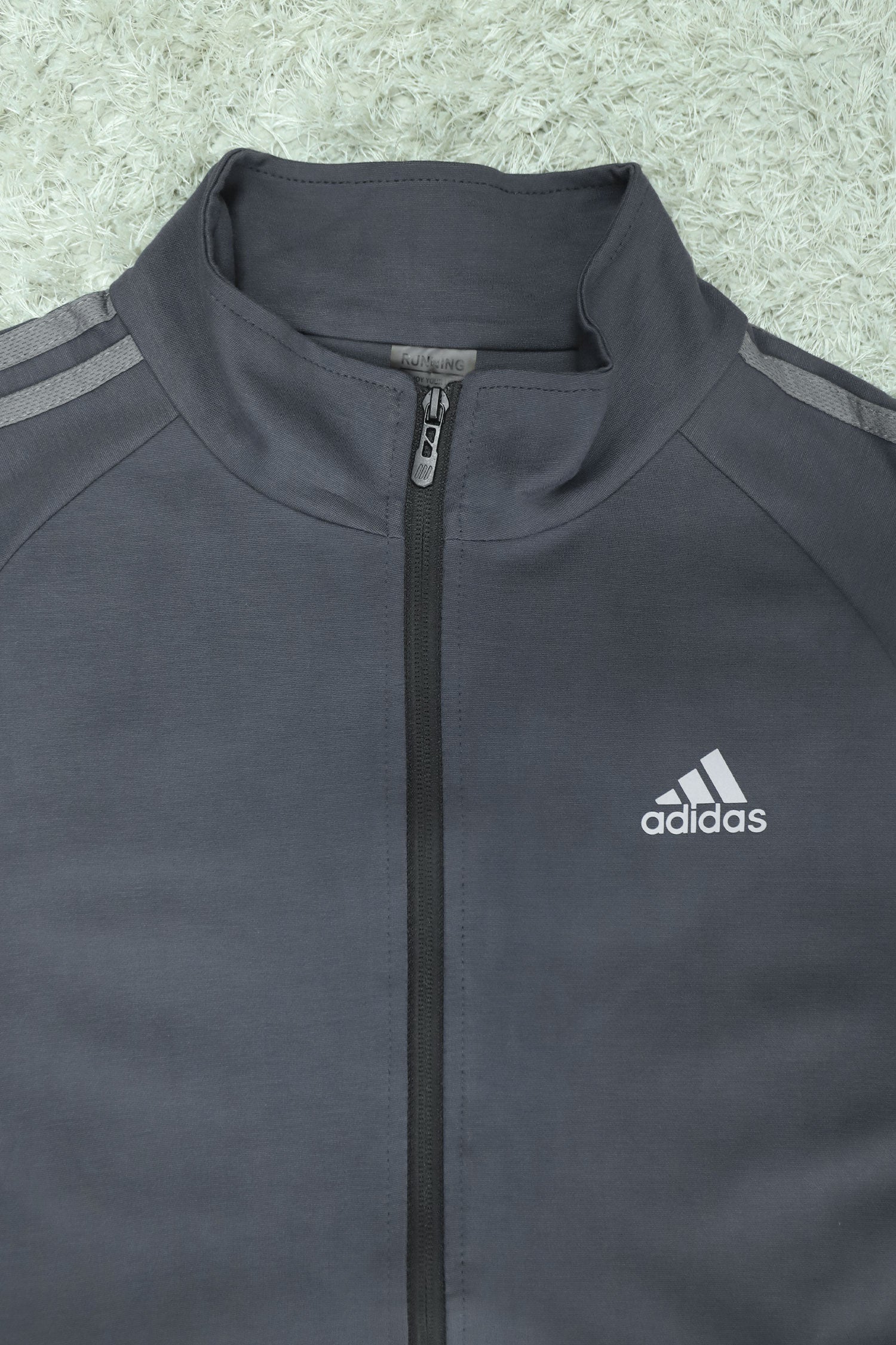 Adds 3 Stripes Sportswear Men Zipper Tracksuit