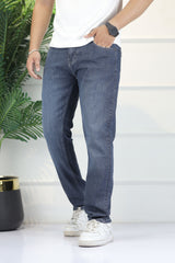 Turbo 'All-Day' Comfort-Flex Slim Fit Jeans In Dark Grey