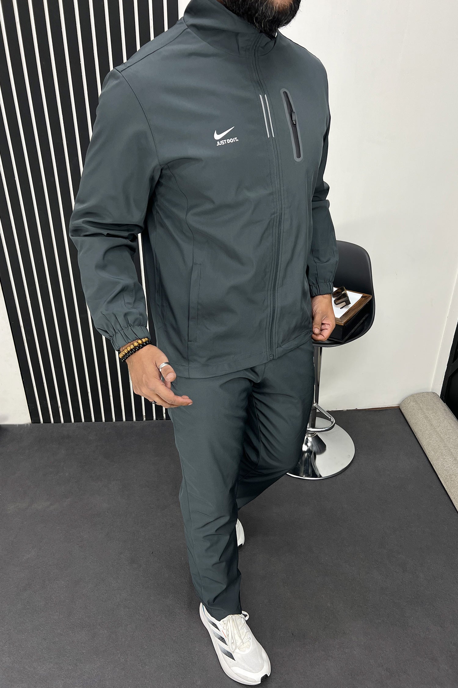 Nke Jst Do it Sportswear Men Zipper Tracksuit