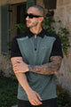 Turbo Constructed Fit Men's Polo Shirt In Dark Grey