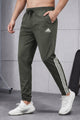 Adds Urban Stride Men's Dry-Fit Trouser In Dark Grey