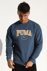 Pma Squad Graphic Crew Neck Full Sleeves Men's Sweatshirt