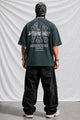 Turbo New Era Satisfactorily Graphic Oversize Men's Tee In Dark Grey