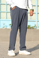 Turbo Fit Premium Micro Sportswear Trouser In Dark Grey