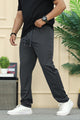 Men's All-Day Comfort Imported Slim-Fit Trouser In Dark Grey