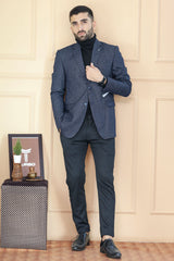 Classic Rich Premium Wool Blend Mens Casual Blazer