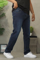 Turbo Slim-Fit Pattern Denim Jeans