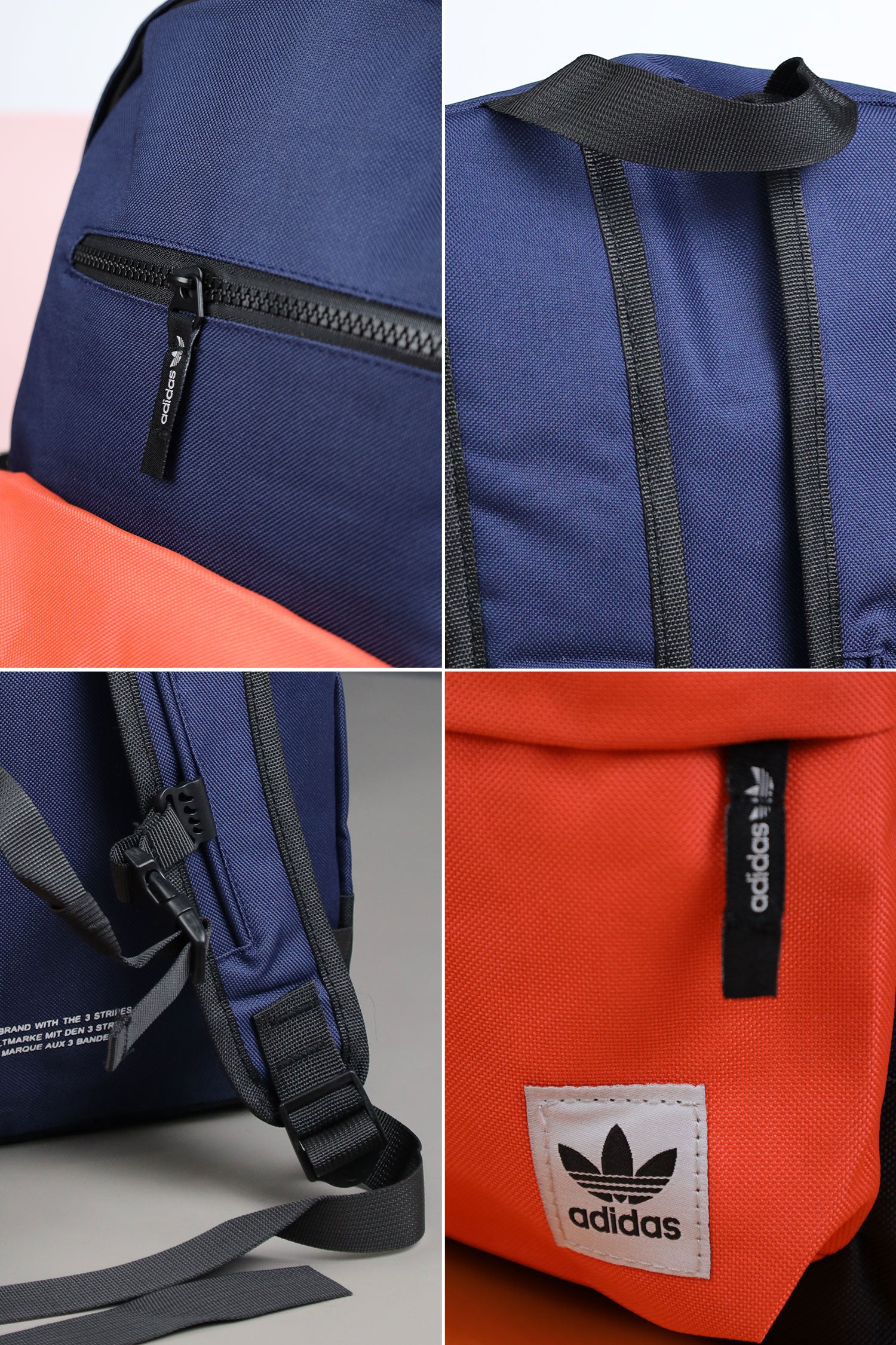Adds Dual-Tone Classic Backpack – Everyday Carry | Dark Blue