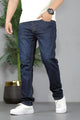 Buy Turbo Relaxed Slim Fit Denim Jeans In Dark Blue