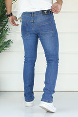 Turbo Kinetic-Flex Precision Taper Jeans In Dark Blue