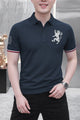 Grdno Modern Prestige Men's Polo Shirt In Dark Navy