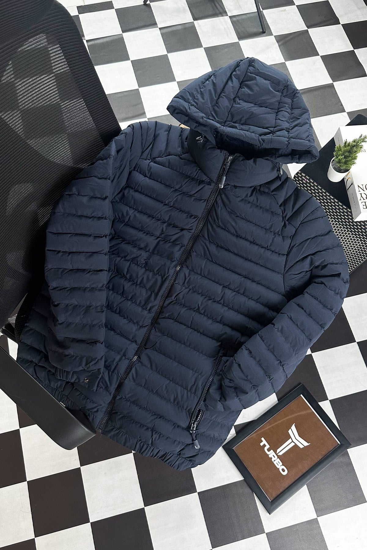Windbreaker Thin Hooded Bubble Padded Imported Puffer Jacket