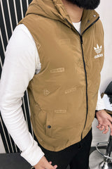 Adds Embossed Logo Imported Big Size Men's Gilet