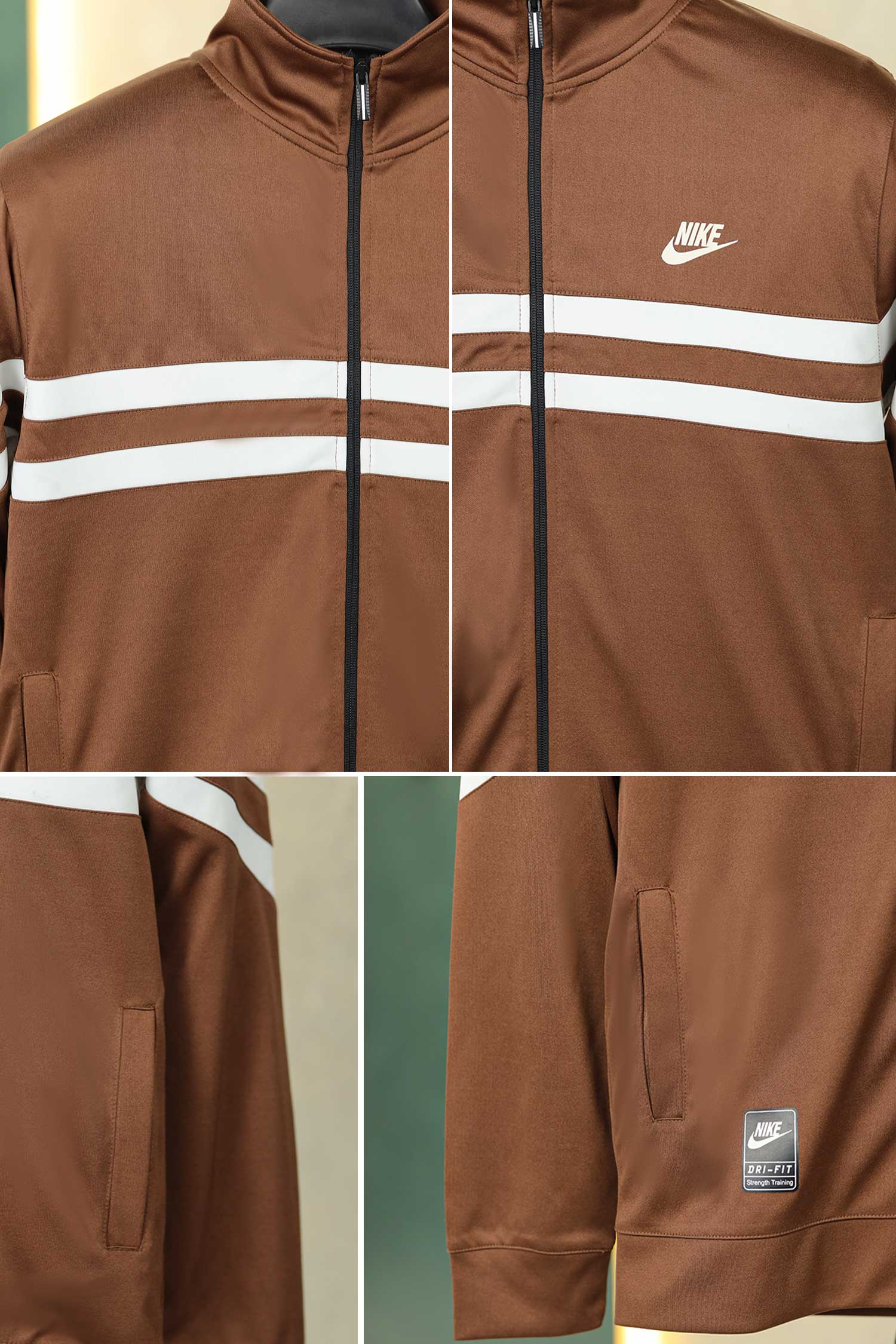 Nke Track Top "Pitch" Men Zipper Upper