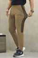 Adds Terrex Side Stipe Men's Imp Dry-fit Trouser In Dark Camel