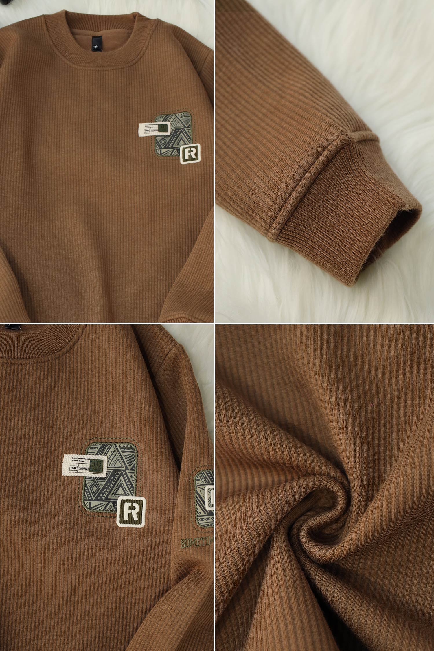 Mens PullOver Round Neck Imported Men's Sweatshirt
