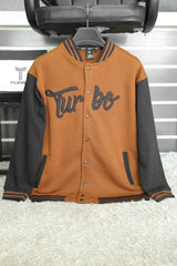 Turbo Button Style Men's Varsity Jacket