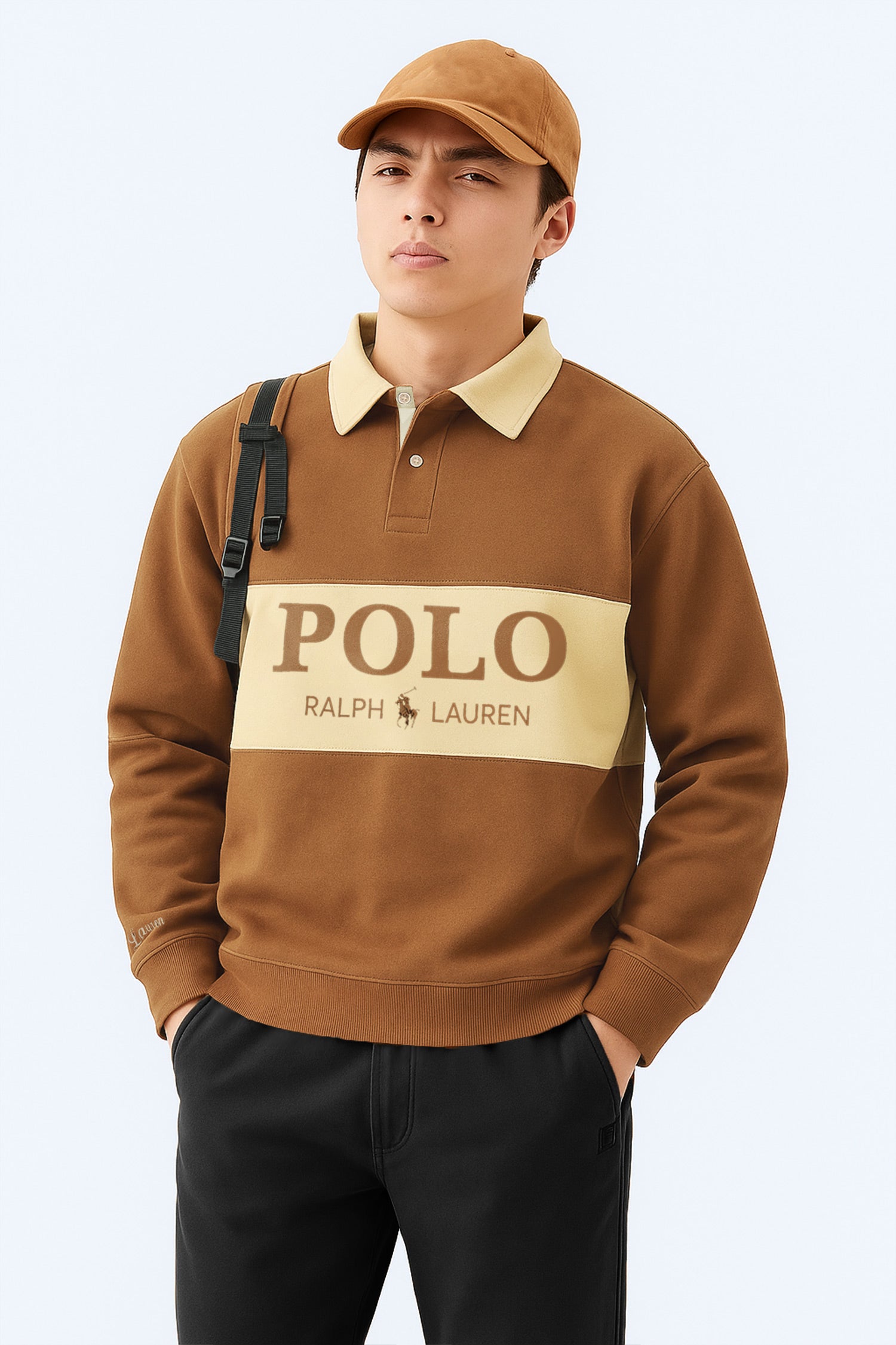 Rph Lren Classic Signature Typographi Imported Men's Sweatshirt