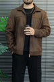 Turbo x Polo Pony Signature Collar Imported Men's Suede Wool Jacket